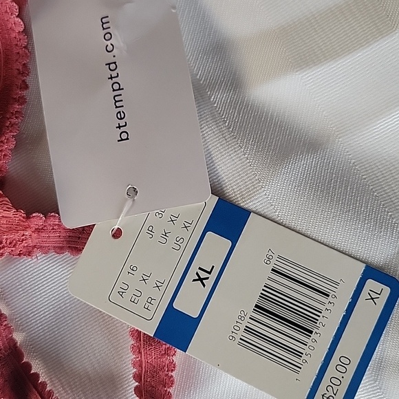 b. tempted Coral Lace Bralette, Size: XL, NWT - Picture 5 of 7